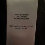 Christian LaCroix NWT  Linen Blend Tiered Wrap dress Black size M Photo 5