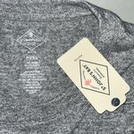 st. john's bay St. John’s Bay NWT Size PXXL Gray & Black Stripe Long Sleeve Sweater Top Photo 3