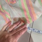 Lane Bryant NWT  Women's Diagonal Neon Stripe Long Sleeve Top Multicolor Sz 18/20 Photo 9