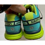 Salomon Soloman X Mission Trail Running Hiking Walking Sneakers Blue Green Size 9.5 Photo 7