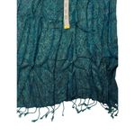 Women’s Dark Touch Teal Scarf Blue Photo 7