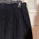 Vintage Black Corduroy Knee Length Pencil Skirt Size undefined Photo 4