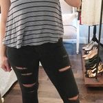 Kimchi Blue  small striped T-shirt Photo 2