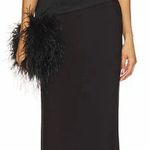 Likely NEW Evie strapless Column Gown in Black sz 12 Photo 0