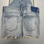 Abercrombie & Fitch  Overall Skirt Light Wash Denim Mini Dress Women’s Size S Photo 4