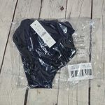 J.Crew Curved-waist cheeky bikini bottom in Navy M NWT Photo 8