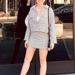 Safe and sage plaid skirt Size M Photo 3