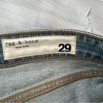 Rag and Bone Dre Low-Rise Slim Boyfriend Jeans in Blue Size 29 Photo 6