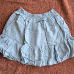 Joy Joy Women's Mini Skirt in Light Blue Size XS Photo 0