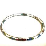 Cloisonné bangle bracelet Photo 2