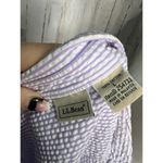 L.L.Bean  Women's Large Purple Check Long Sleeve Button-Up Shirt Casual Photo 5