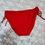 Victoria's Secret Red Adjustable Tie Bikini Photo 1