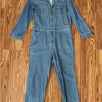 Madewell Blue Denim Jumpsuit Photo 3