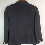 Kasper 4 Petite Workwear Textured Suit Jacket Blazer in Medium Gray Size 4P Photo 4