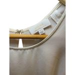 Aritzia  Wilfred Women XS Peplum Plunge Open Back Sleeveless Top in White & Black Photo 1