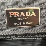 Prada RARE Black Nylon Tassel Drawstring Shoulder Bag Photo 13