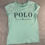Ralph Lauren womens‎ polo  mint logo t shirt  Xs EUC Photo 0