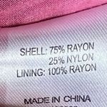 Majorelle Carola Bustier Top Womens S Pink Iridescent Tie Strap Coquette Glam Photo 5