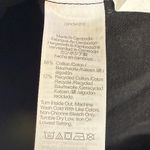 Madewell NWT  XS Patch Pocket Denim Popover Mini Dress in Black NO125 Shirtdress Photo 9