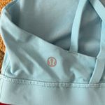 Lululemon Athletica Light Aqua Blue Energy Bra Sports Bra Fits like a Medium Photo 2