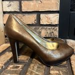 Nine West Francisco Pumps Metallic Brown Size 9.5 Photo 8