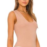 Free People NWT  Second Skin Cami Top Woodland Medium Photo 3