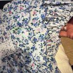 Love Shack Fancy Floral Ruffle Top large Photo 2