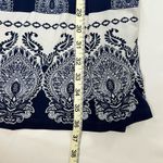 Haani Womens Paisley Design Sleeveless‎ Pullover Dress Medium Blue Photo 6