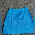 Banana Republic  blue tweed mini skirt size 0 Photo 2