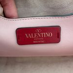Valentino Garavani Valentino Demilune dusty pink leather chain shoulder clutch bag Photo 9