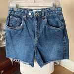 Cotton On High Straight Bermuda Jean Shorts Photo 0
