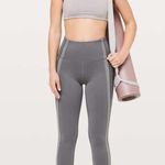 Lululemon Power Lines Leggings Titanium Dark Chrome Size 6 Photo 9