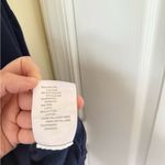 Ramy Brook Tatum Puff Sleeve Sweatshirt in Navy Blue Photo 3