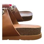 Franco Sarto Brielle Wedge Thong Sandal- tan/brown - Size 7.5 Photo 5