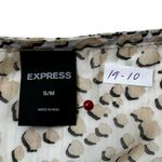 EXPRESS Multicolor Sheer Animal Print Cover Up Women Size Small/Medium | 19-10 Photo 4