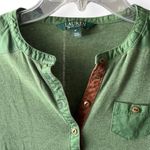Ralph Lauren  Equestrian Women’s Green 3/4 sleeve shirt Size Medium Photo 2