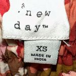A New Day A New Day XXS Jumpsuit Coral Floral Sleeveless Smocked Casual Romper Photo 1