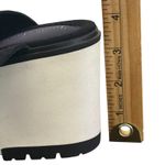 Timberland  Koralyn 2 Band Wedge Sandal‎ Womens 9 Black Leather Lug Soles Photo 8