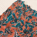 Jason Wu NWOT  Terracotta Cutout Floral Midi Dress Beaded Smocked Vacation Size L Photo 6