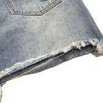 Forever 21  Womens Size Small Light Wash Distressed Denim Mini Skirt Photo 5