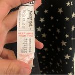 Nasty Gal  Black White Star Print Lace Up Tie Front Ruffle Fit Flare Mini Dress Photo 6