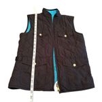 Ralph Lauren  Womens Reversible Quilted Utility Vest SZ S/M Full Zip Pockets Photo 9