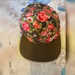 Flat Fifty Buckle Back Floral Hat Photo 2