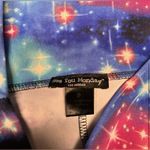 See You Monday EUC  Blue & Purple Galaxy Leggings size medium Photo 3