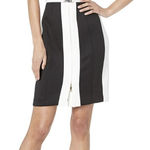 Tommy Hilfiger Black and White Scuba Dress Photo 0
