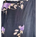 Dress Barn Vintage Y2K  Floral Midi Skirt Women's Size 8 Fairy Dark Romantic 90s Photo 4
