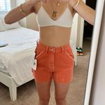 BDG Orange Denim Carpenter Short Photo 0