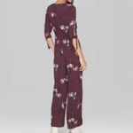 Wild Fable  NWT‎ XXL 2X Plum Floral Jumpsuit Romper Pantsuit NEW Photo 1