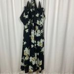 City Chic Black Elegant Floral Wrap Maxi Dress Sz.M(18) NWT Photo 8