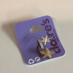 Icing White & Gold With Chain Style Strap Wallet, Heart Bracelet & Star Ring. Photo 4